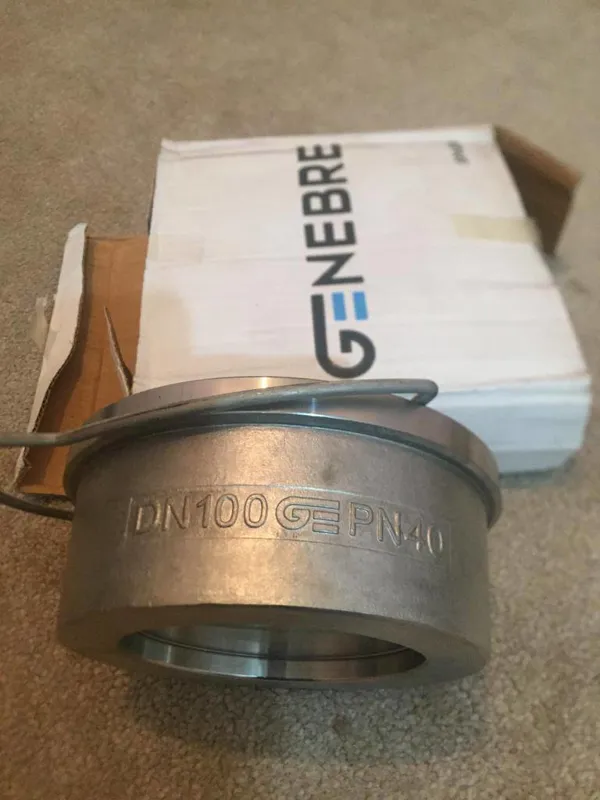 چک ولو4 اینچ خنبره استیل