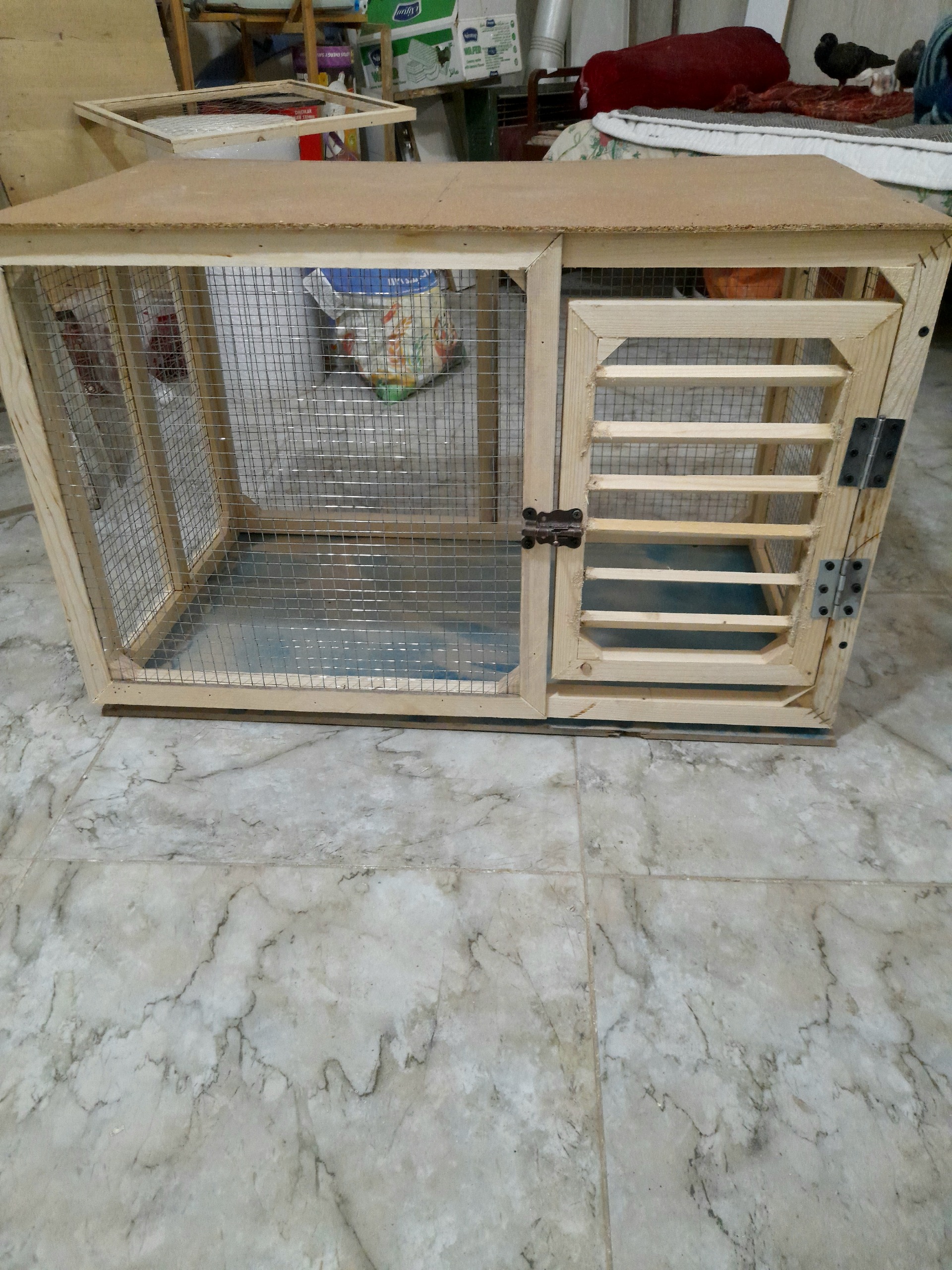 قفس چوبی پرنده