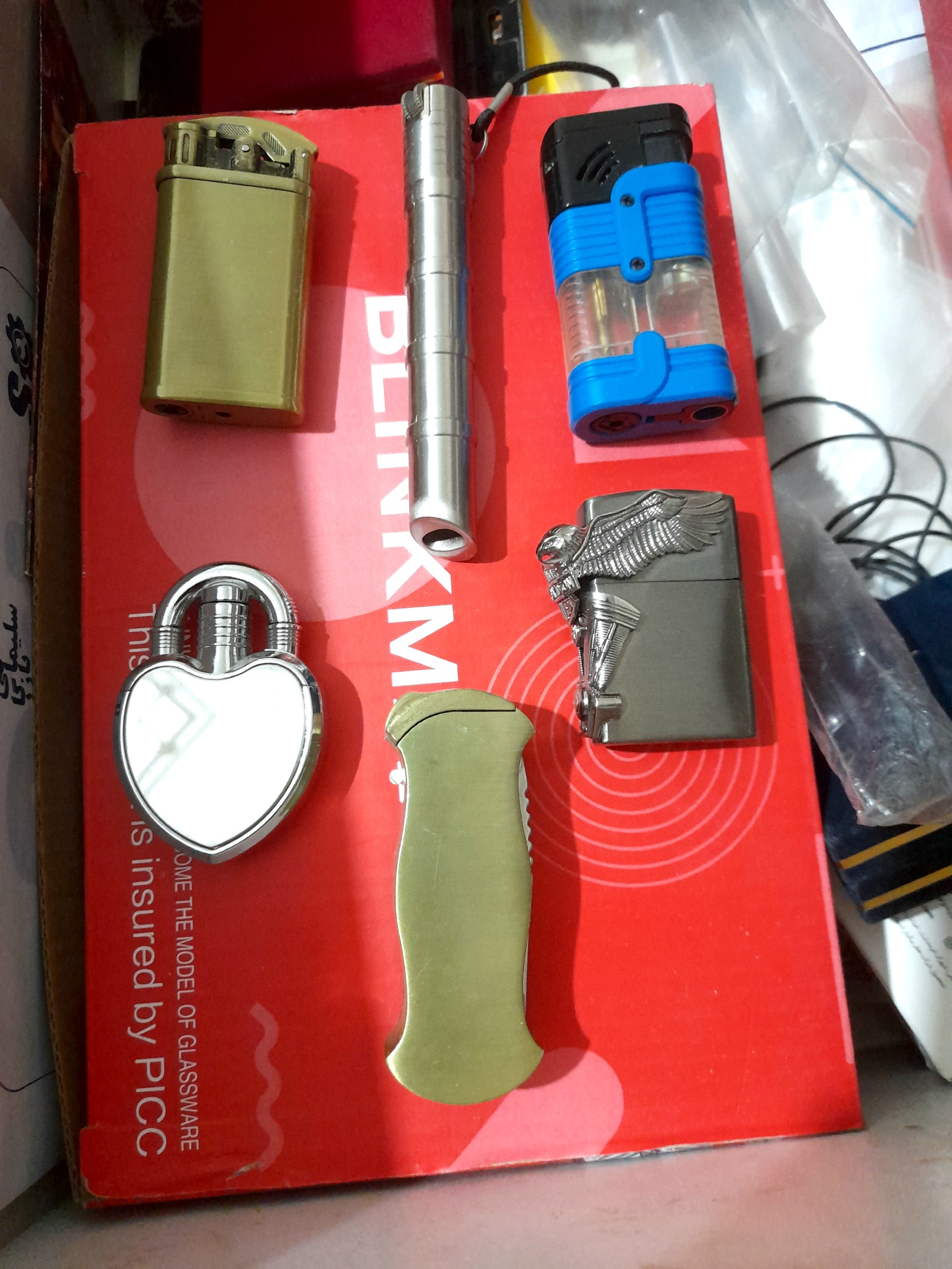 6 عدد فندک نو