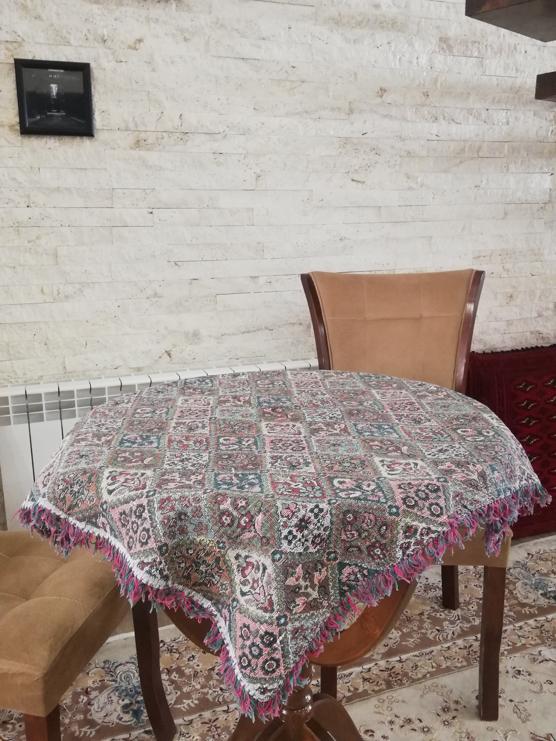 رومیزی قدیمی مناسب دکور