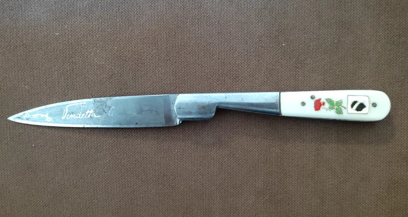 چاقو آنتیک اروپایی کارد قدیمی