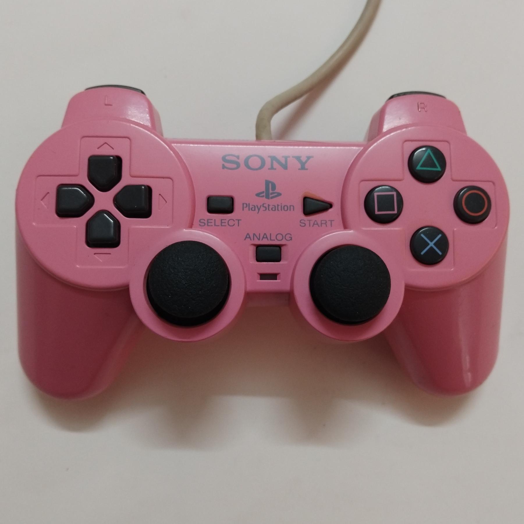 دسته ارجینال صورتی PS2