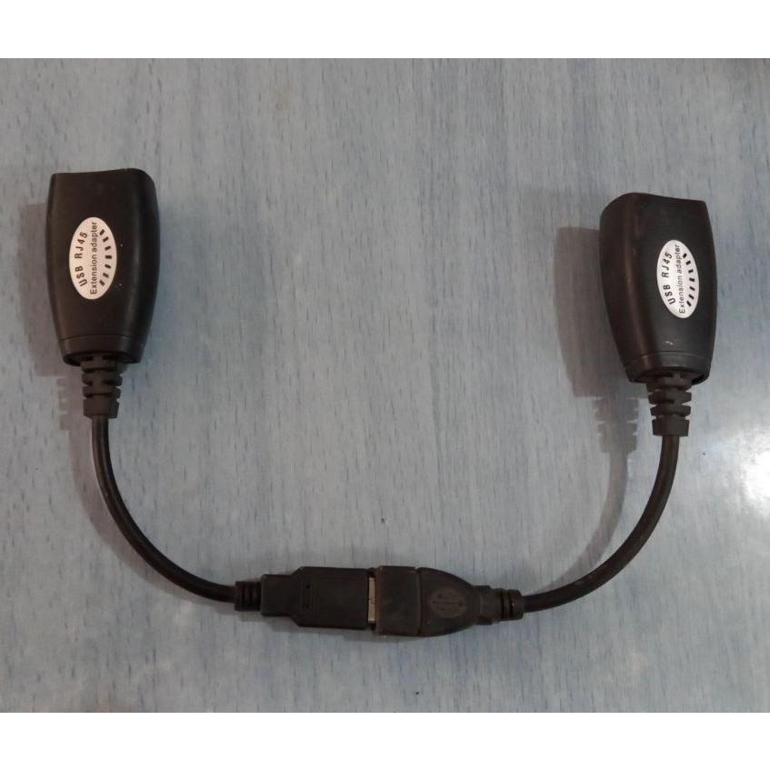 افزایش دهنده طول USB با کابل شبکه تا 50 متر