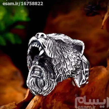 انگشتر فوق العاده مرد خرس نما