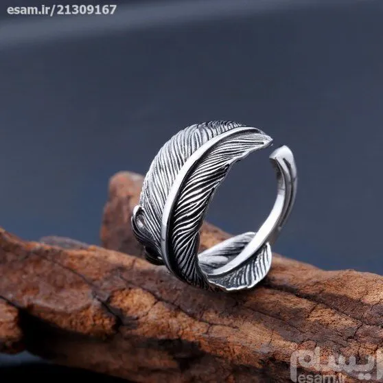 انگشتر فوق العاده برگ ترکیبی از هنر، طبیعت و ظرافت