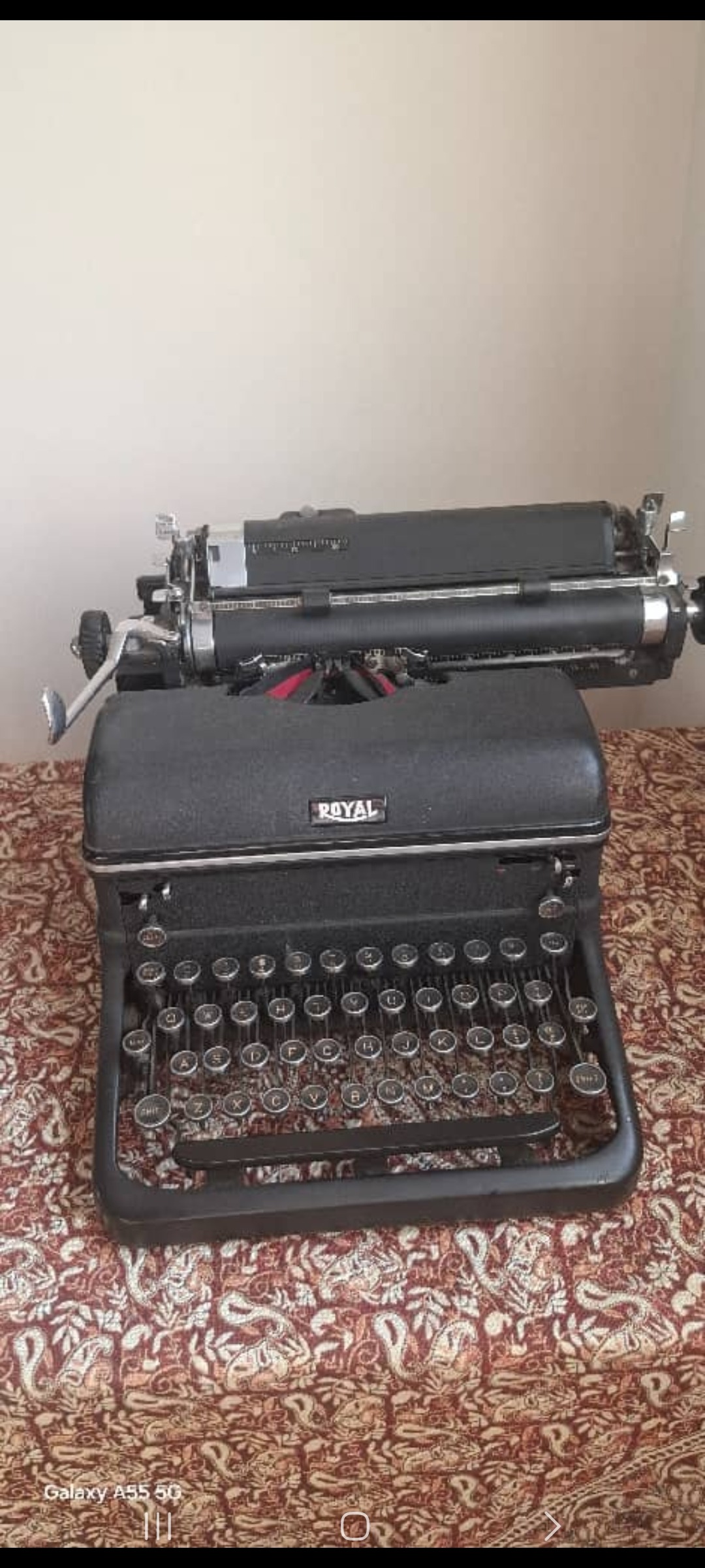 ماشین تایپ ROYALانتیک