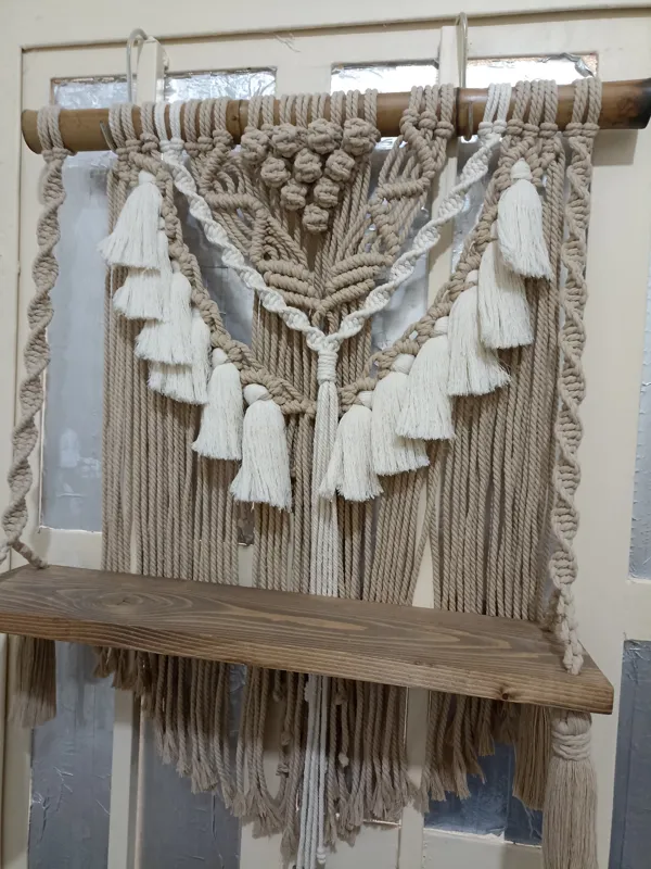 آویز مکرومه بافی
