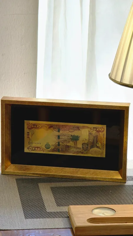 تابلو رو کش طلا