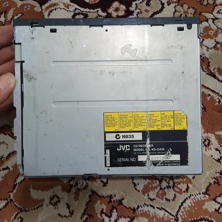 ضبط جی وی سی بدون پنل JVC KD-G436