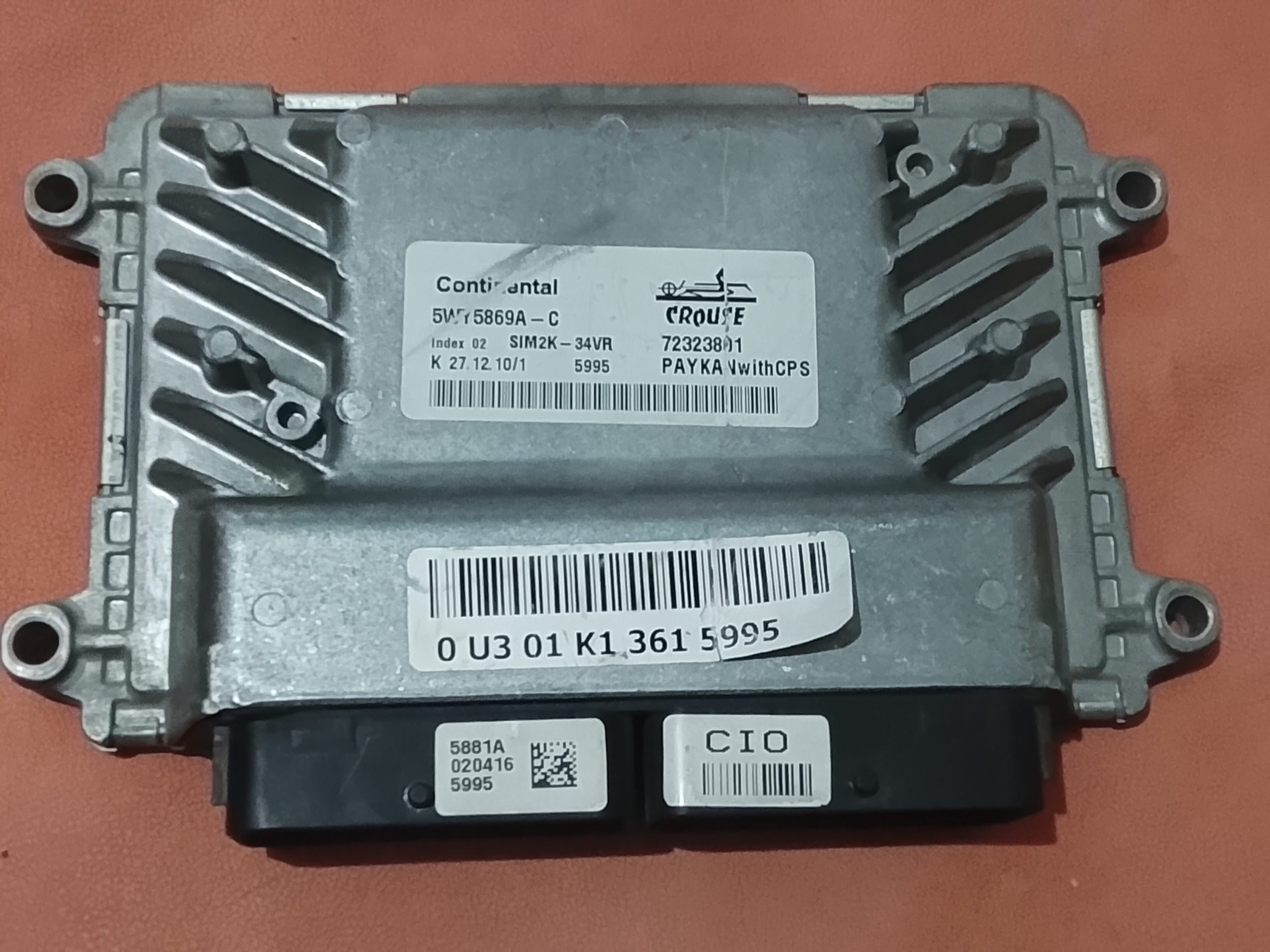 ECU دو فیش Crouse