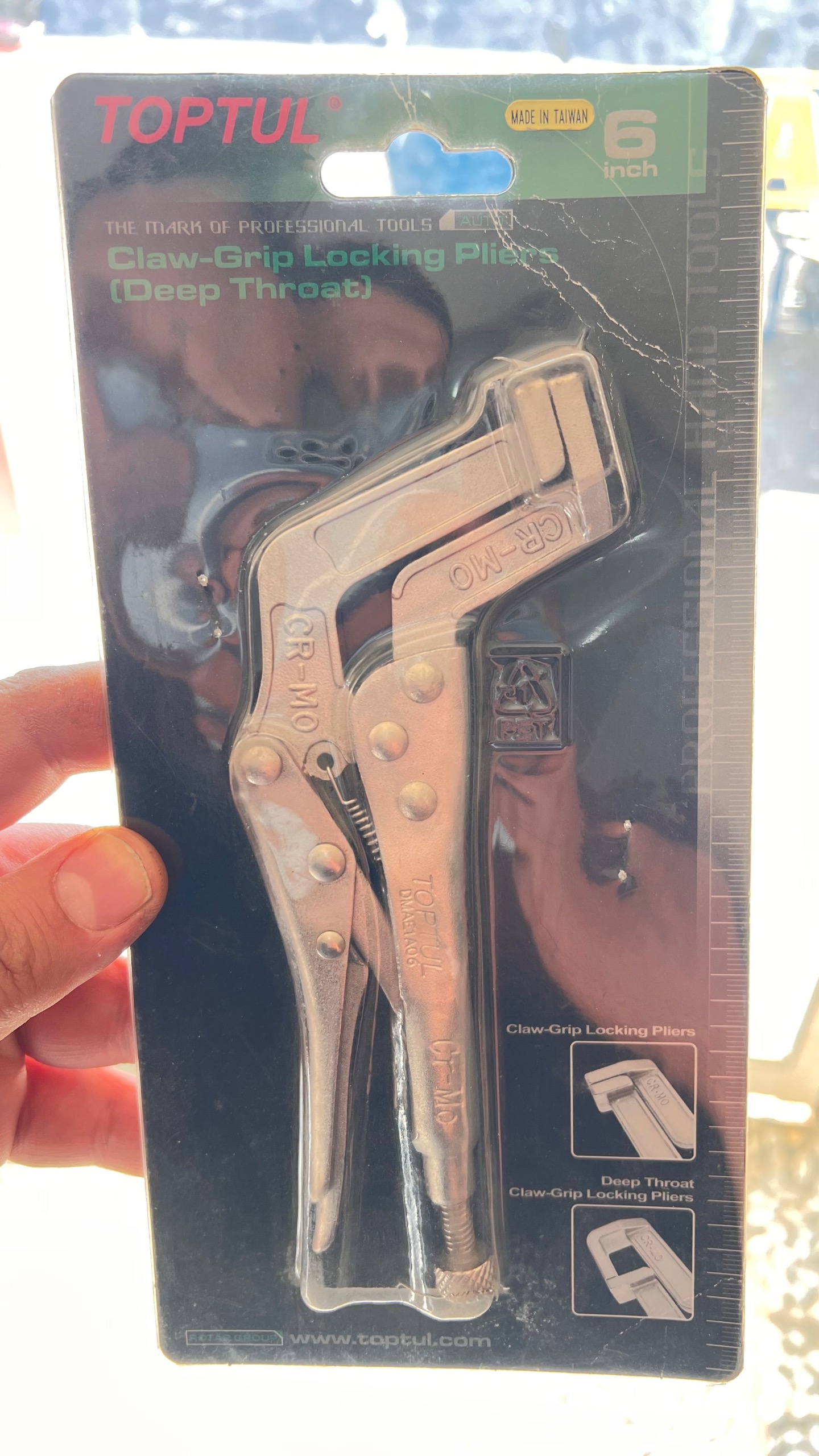 انبر قفلی خاص 6 اینچی تاپتول