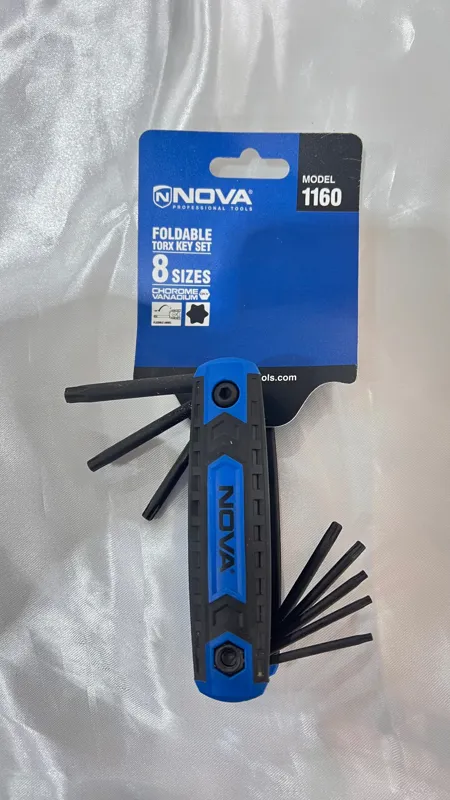 آچار آلن ستاره ای مدل تاشو NOVA