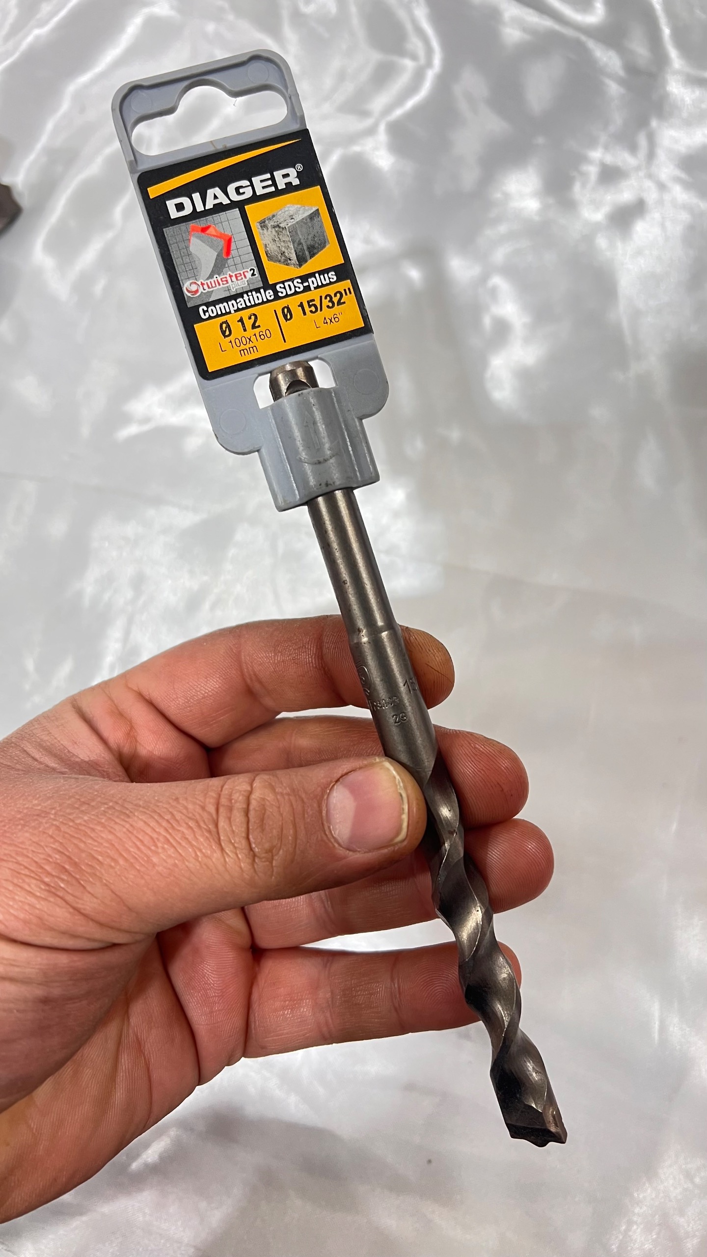 مته چهارشیار 12mm دیاجر ساخت فرانسه