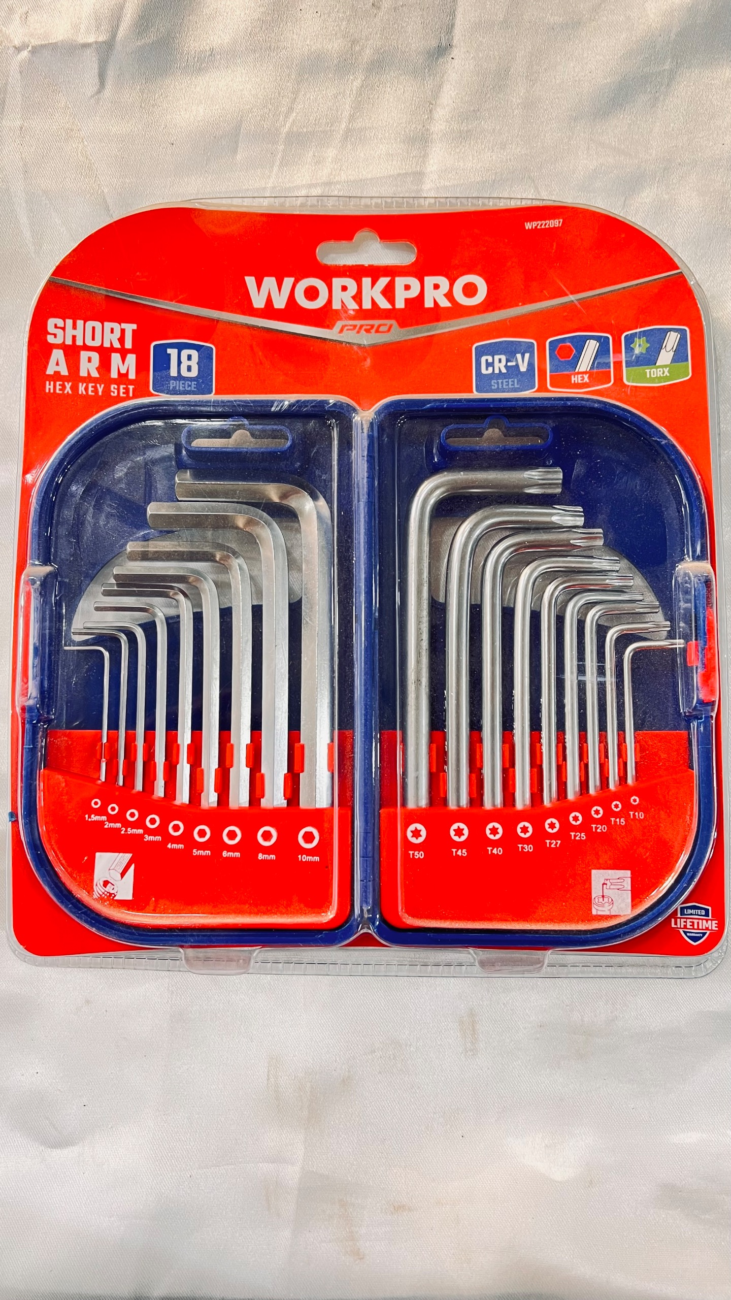 ست جعبه ای آلن و ستاره WorkPRO