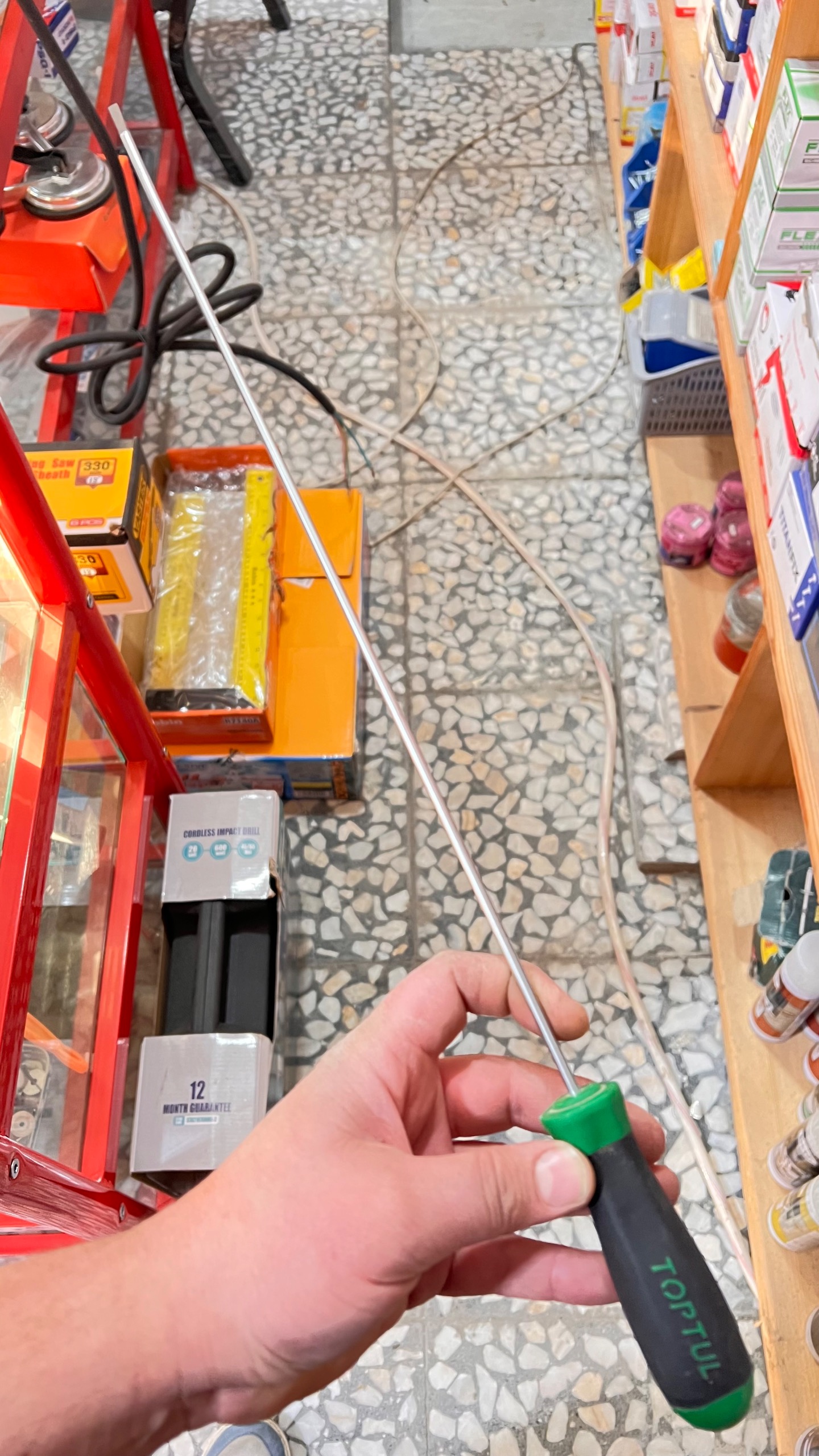 پیچگوشتی بلند 40cm تاپتول