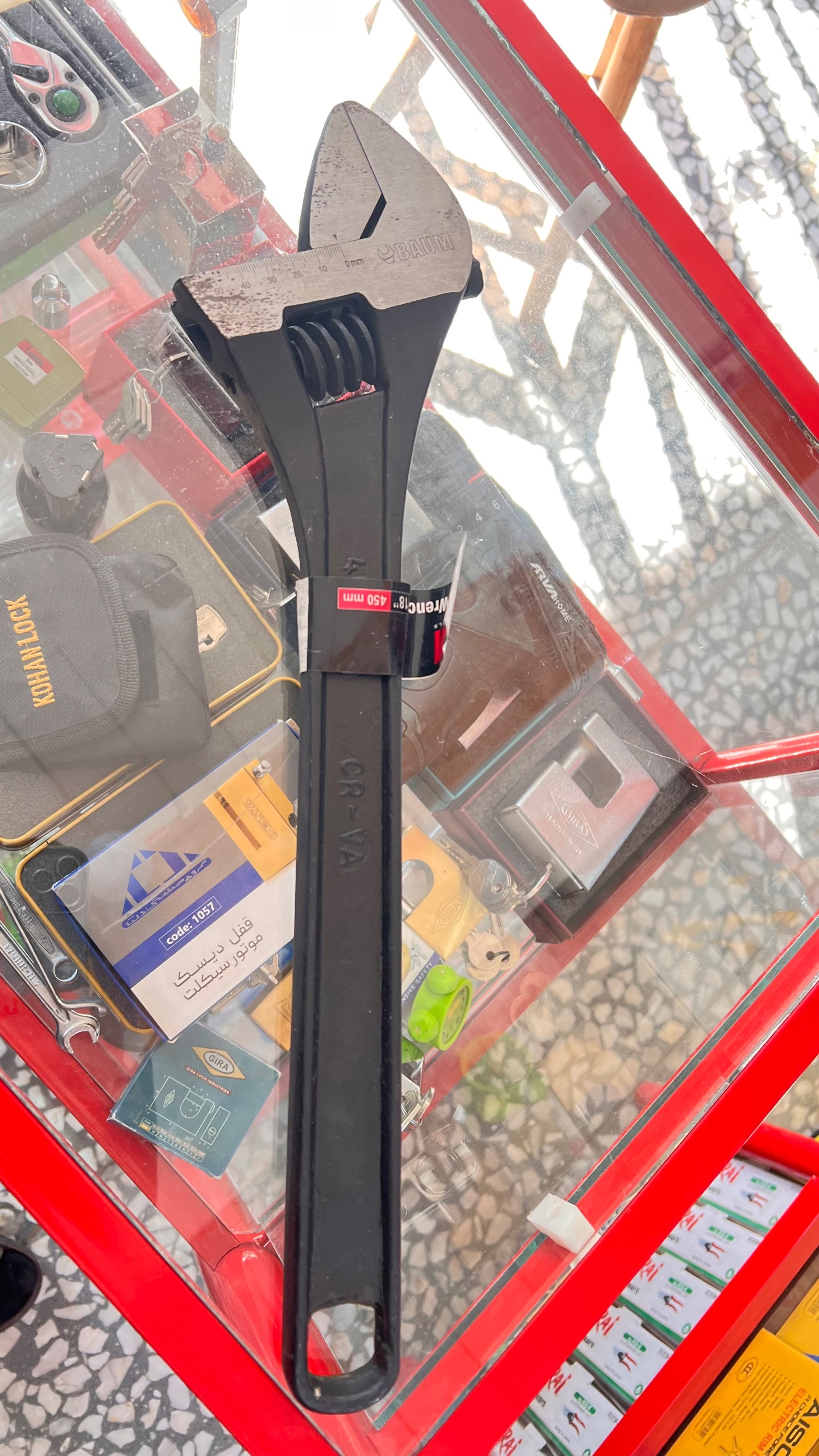 آچار فرانسه 18اینچی BUAM هند