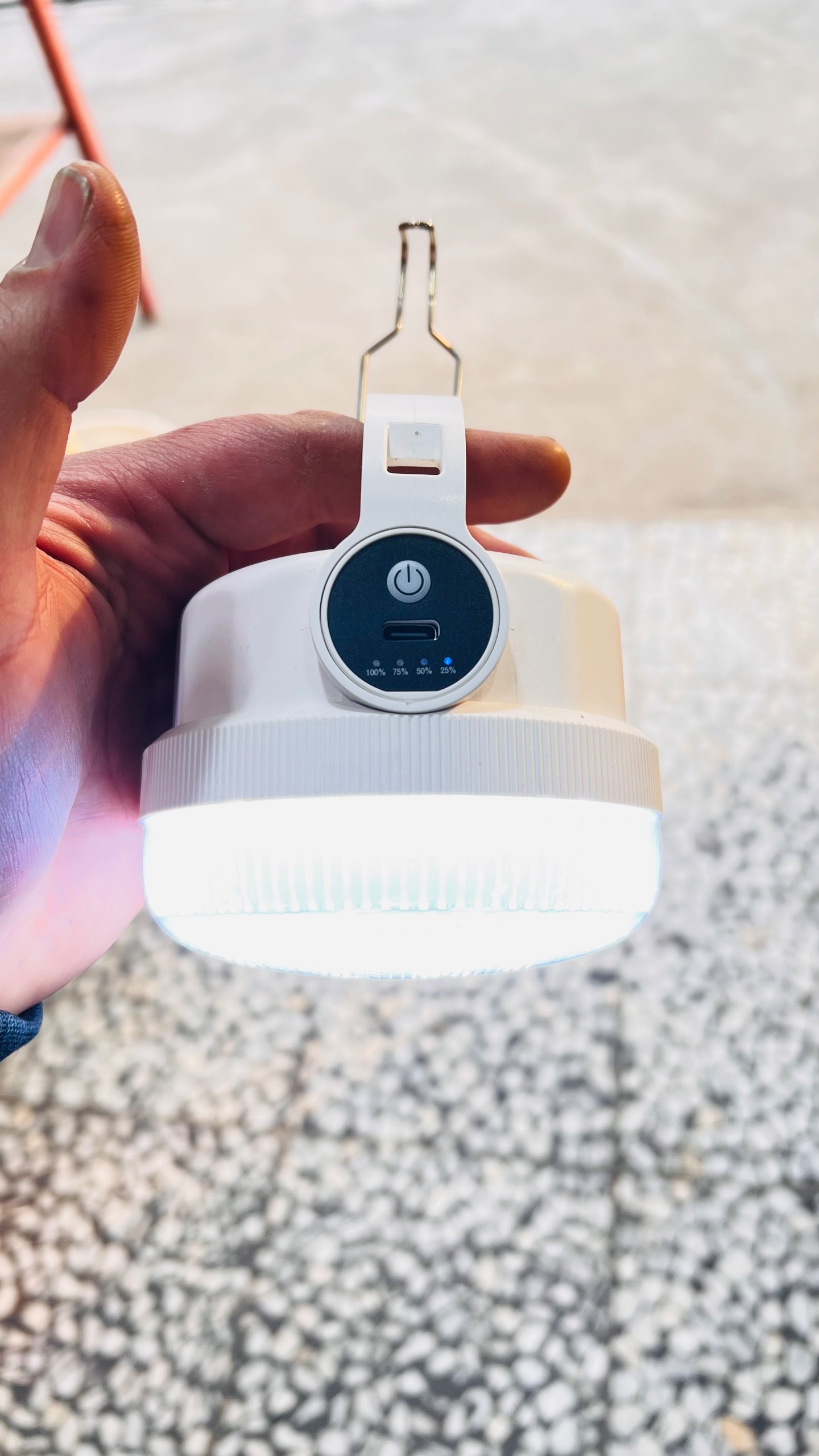 چراغ قوه اضطراری 60W 4000mAh از برند DP