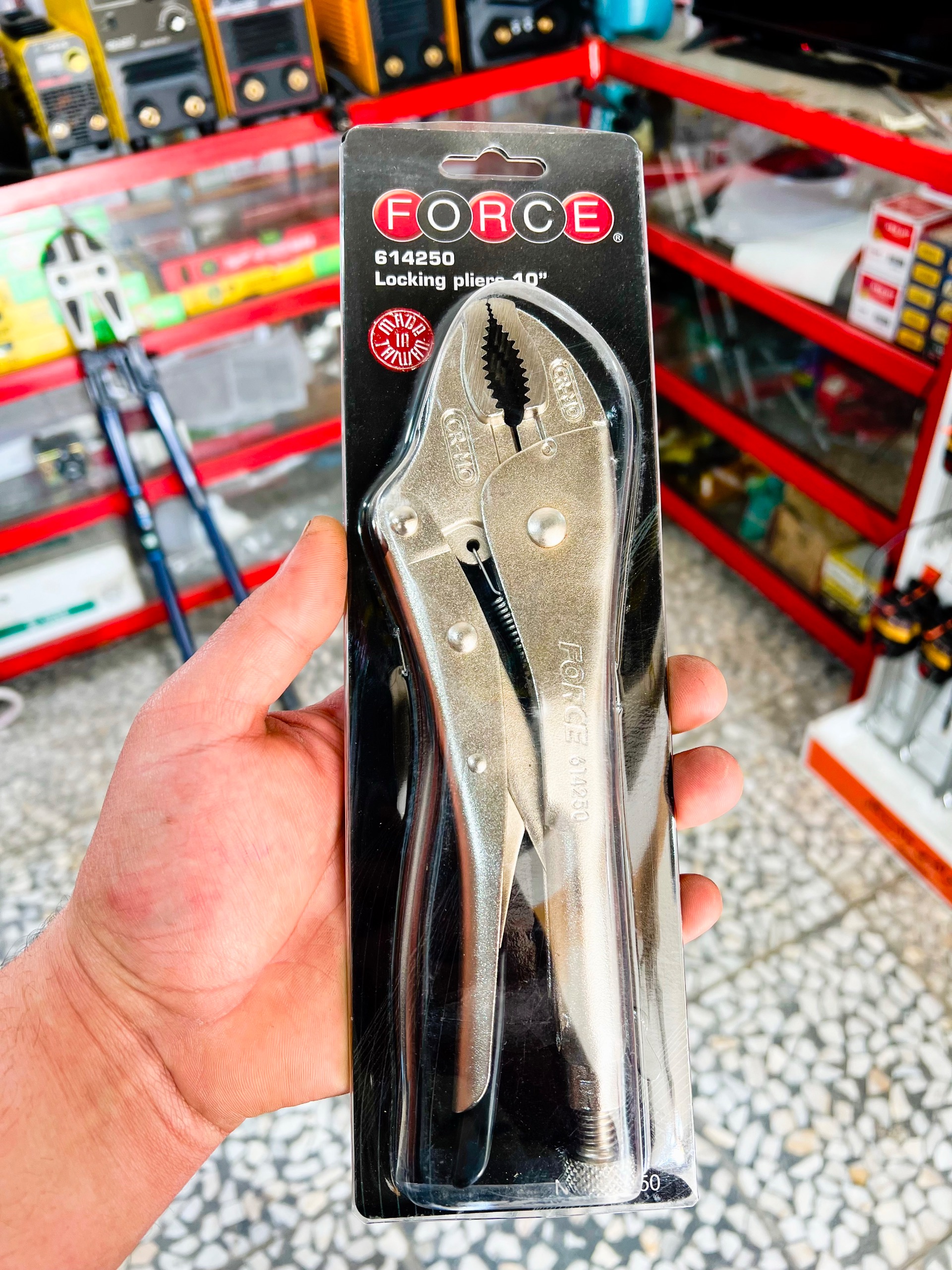 انبر قفلی حرفه ای 10 اینچی FORCE تایوان