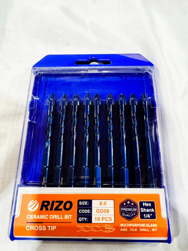مته مخصوص گرانیت با شفت ایمپکت 8mmاز RIZO
