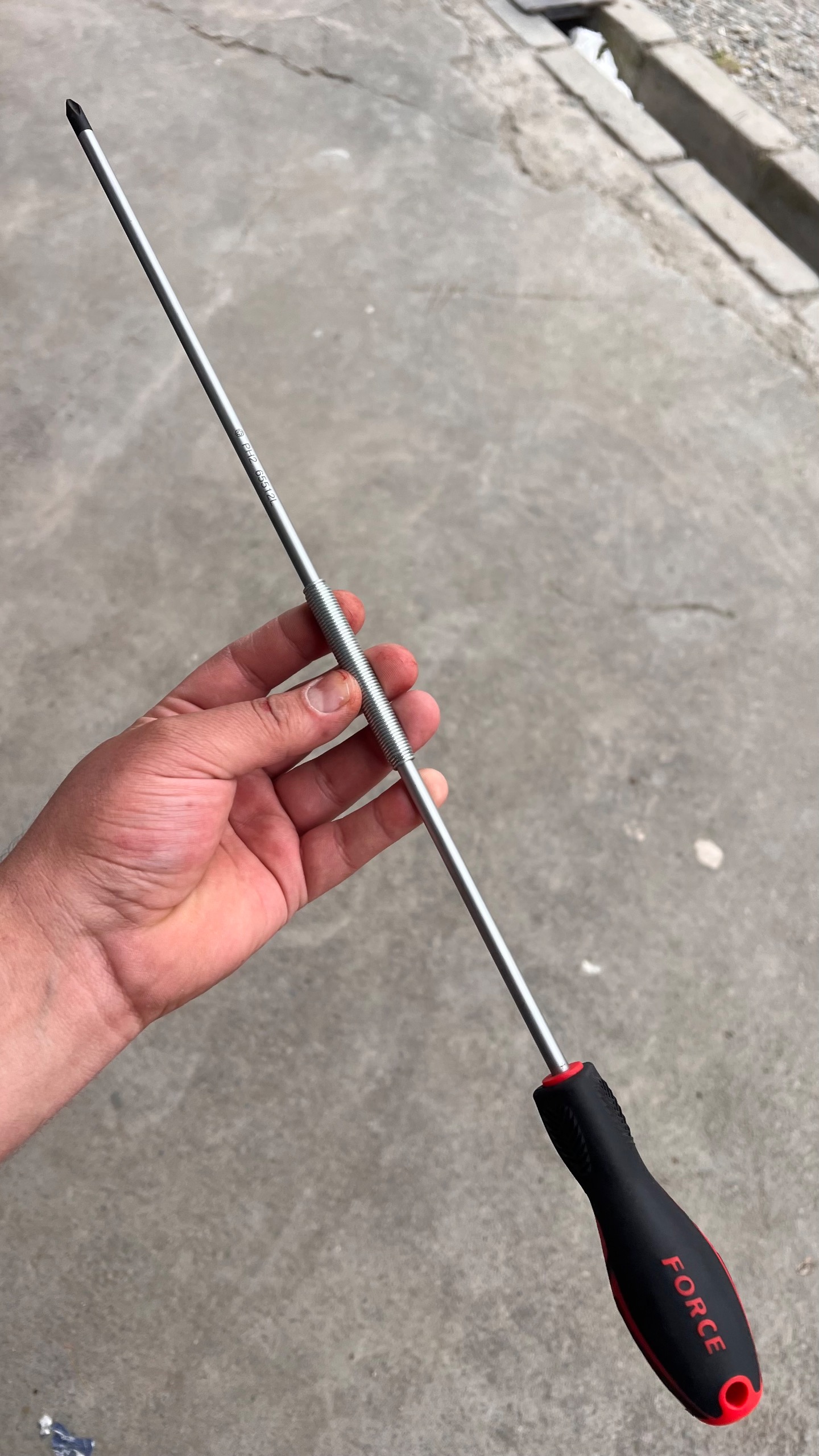 پیچگوشتی چهارسو بلند 50cm فورس