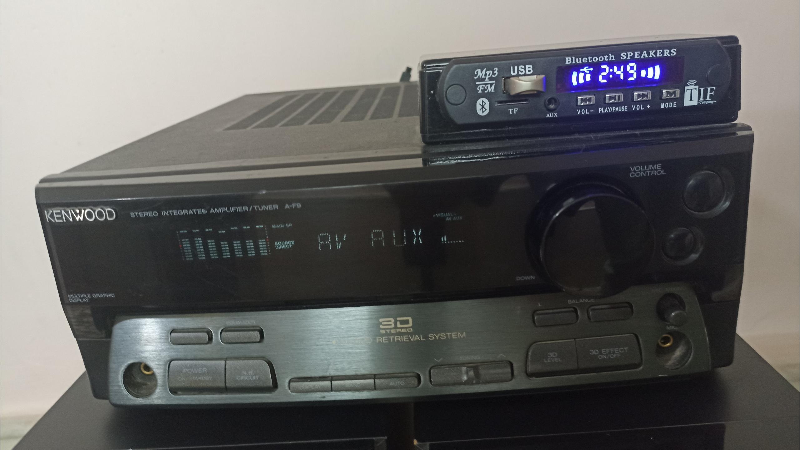 آمپ کنوودترانزیستوری همراه ترانس110مسی