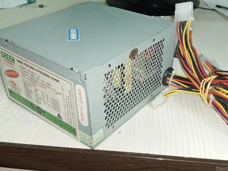 پاور کامپیوتر گرین 250 وات