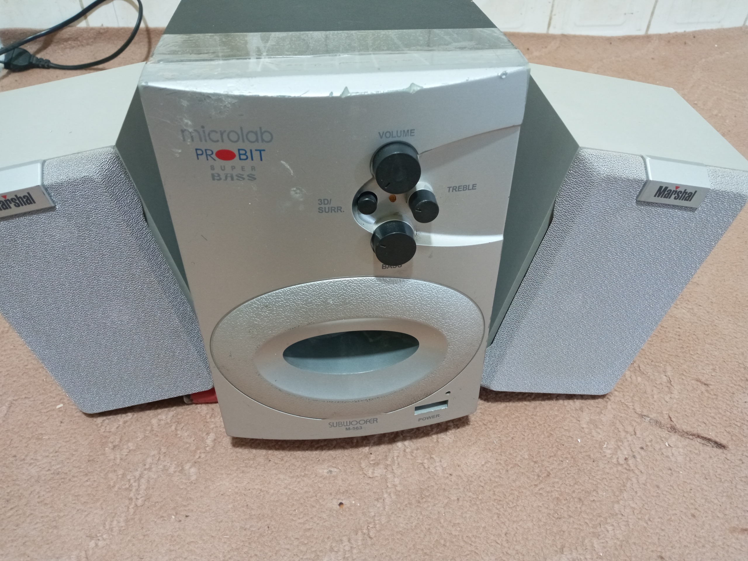 سابووفر مایکرولب و اسپیکر