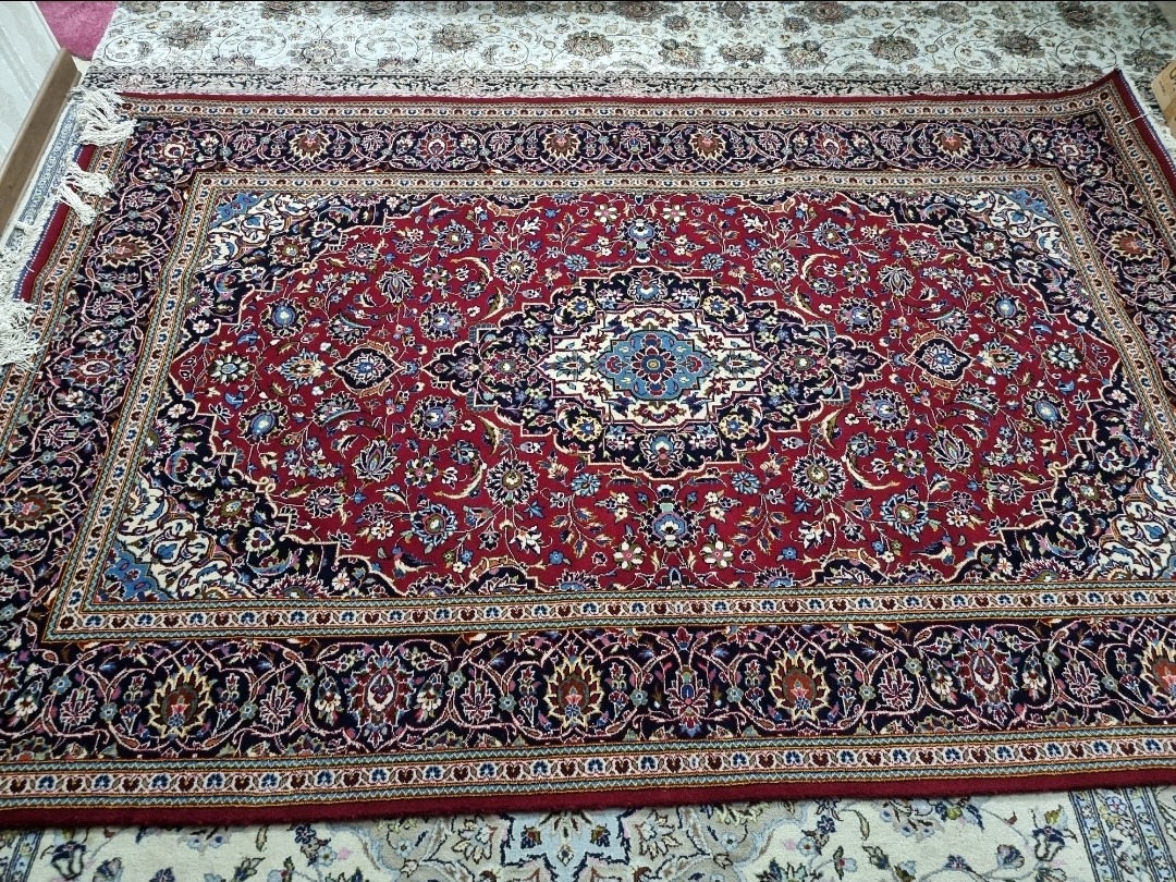 فرش دستباف نو اردکان اعلا لاکی رنگ