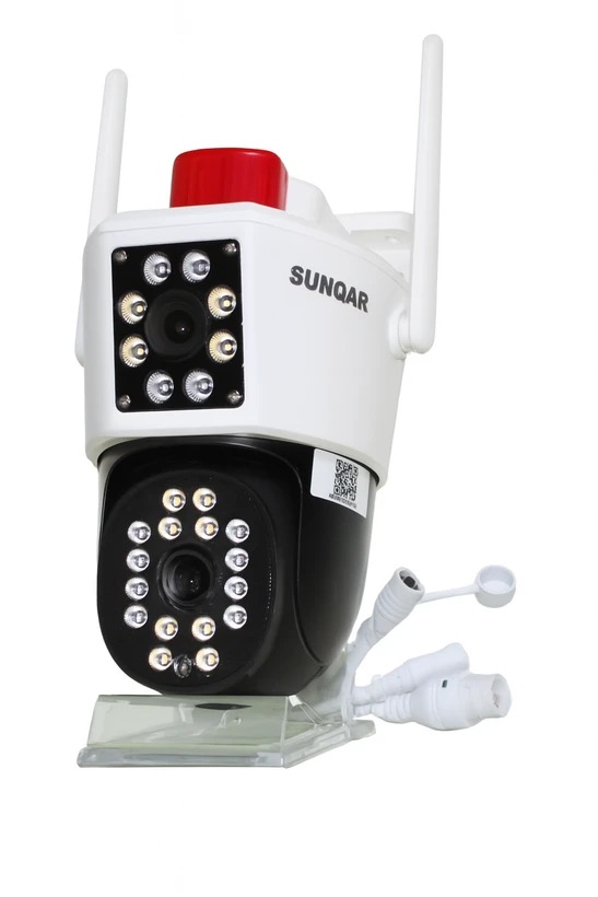 دوربین مینی اسپید دام چرخشی دو لنز s17