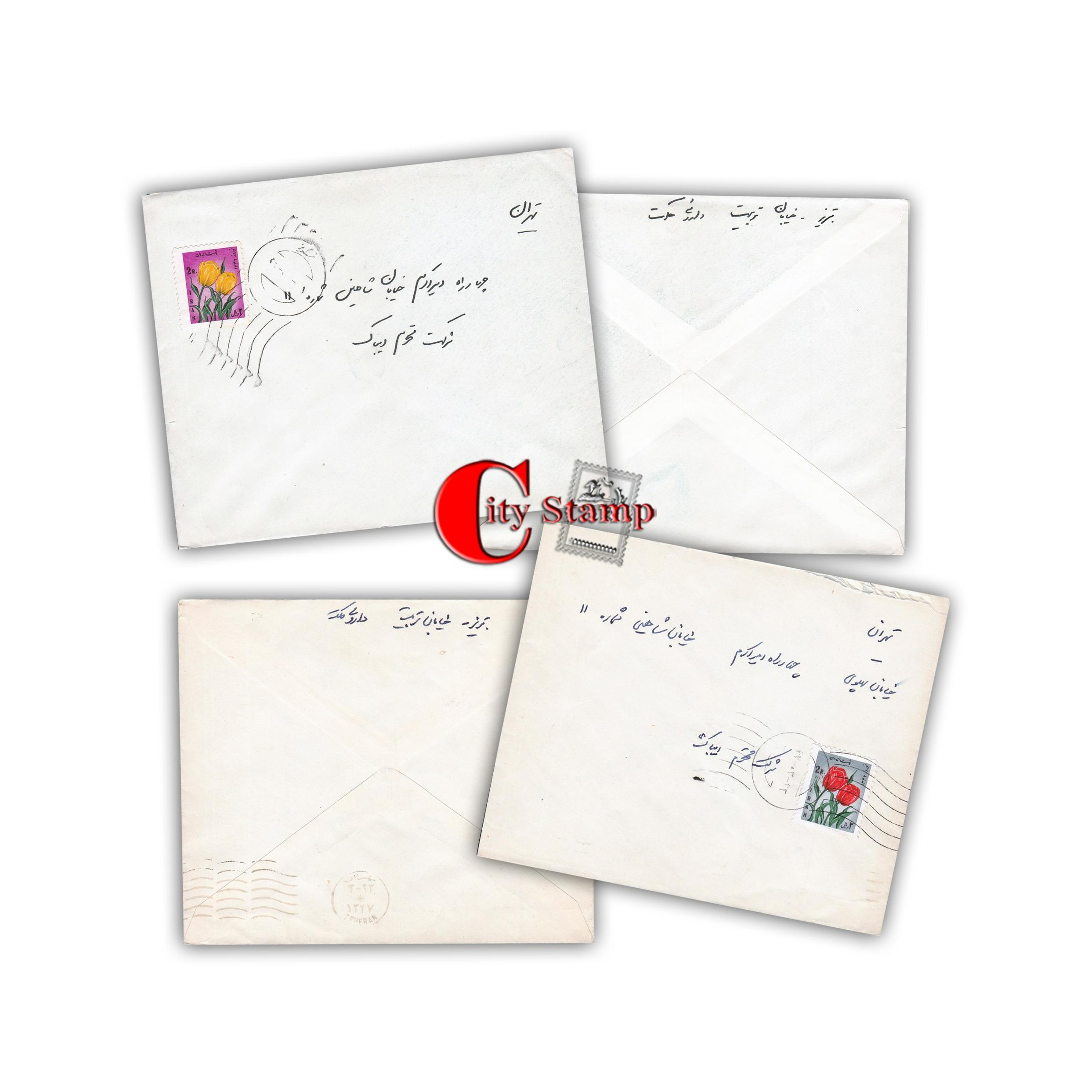 2 پاکت ارسالی تبریز به تهران