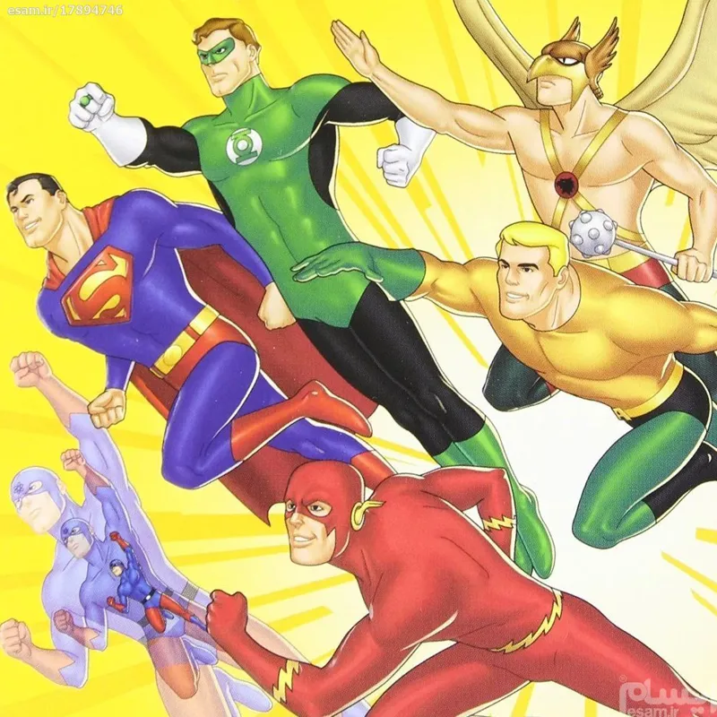 کارتون  سوپرمن آکوامن پخش تلویزیون ملی ایران