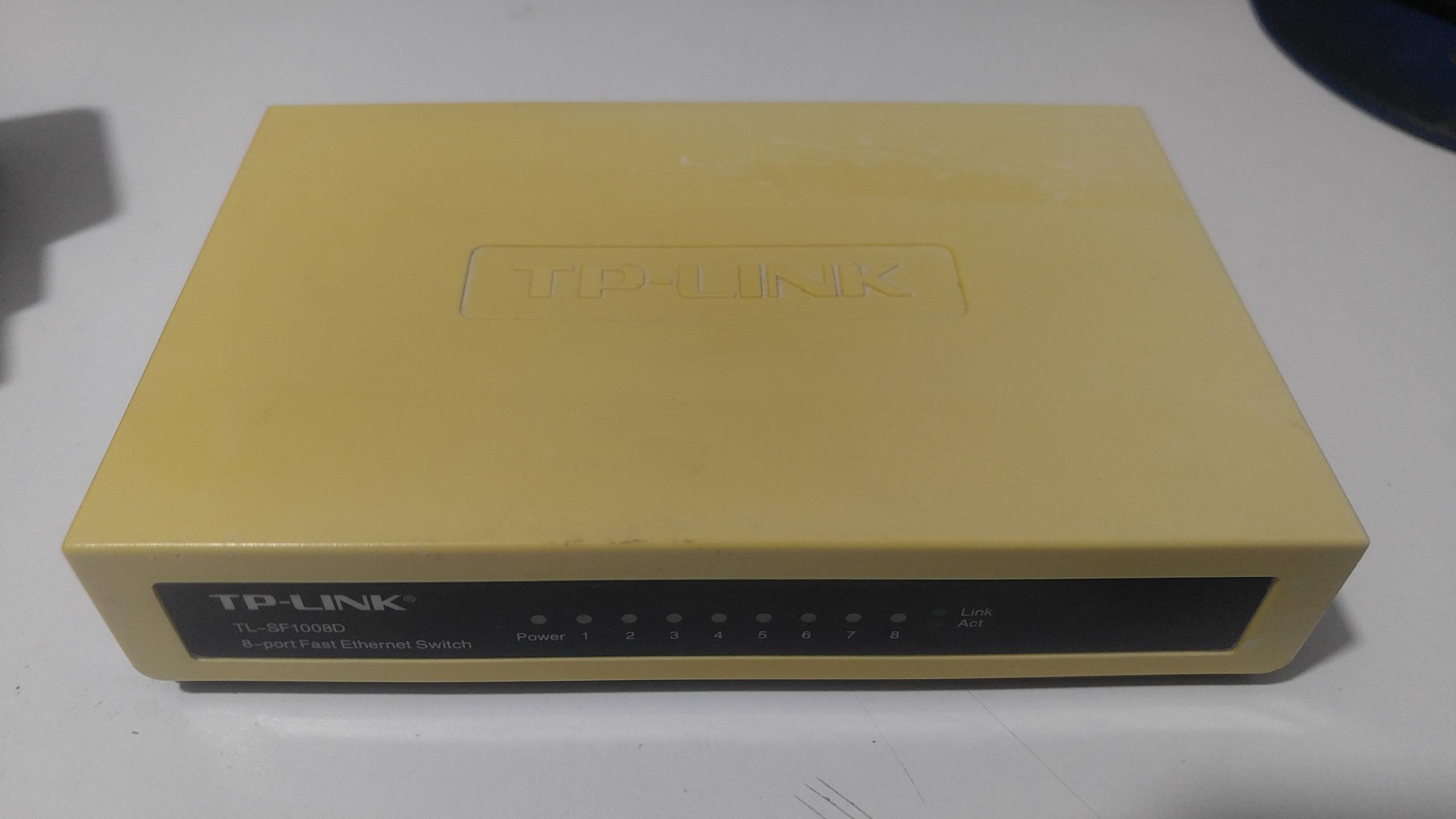 سوییچ 8 پورت تی پی-لینک مدل TL-SF1008D