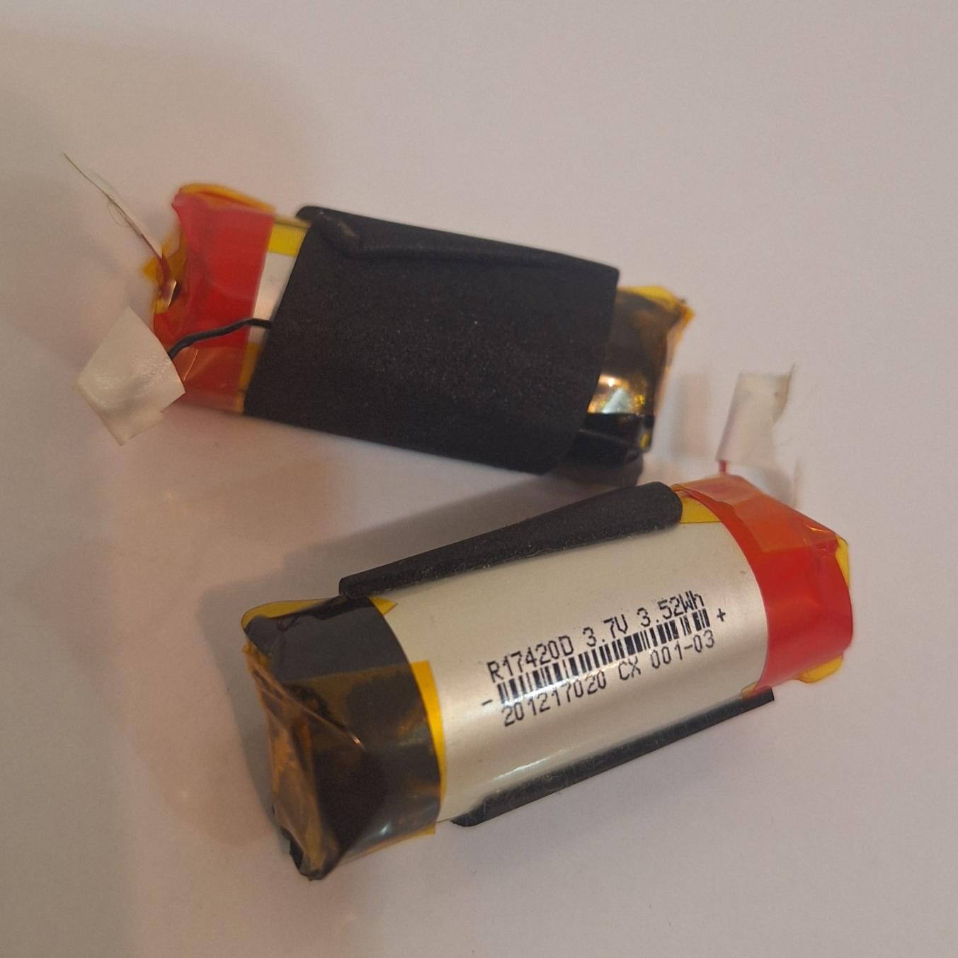 باتری لیتیوم 3.7 ولت 1000mah ) 3.7Wh )