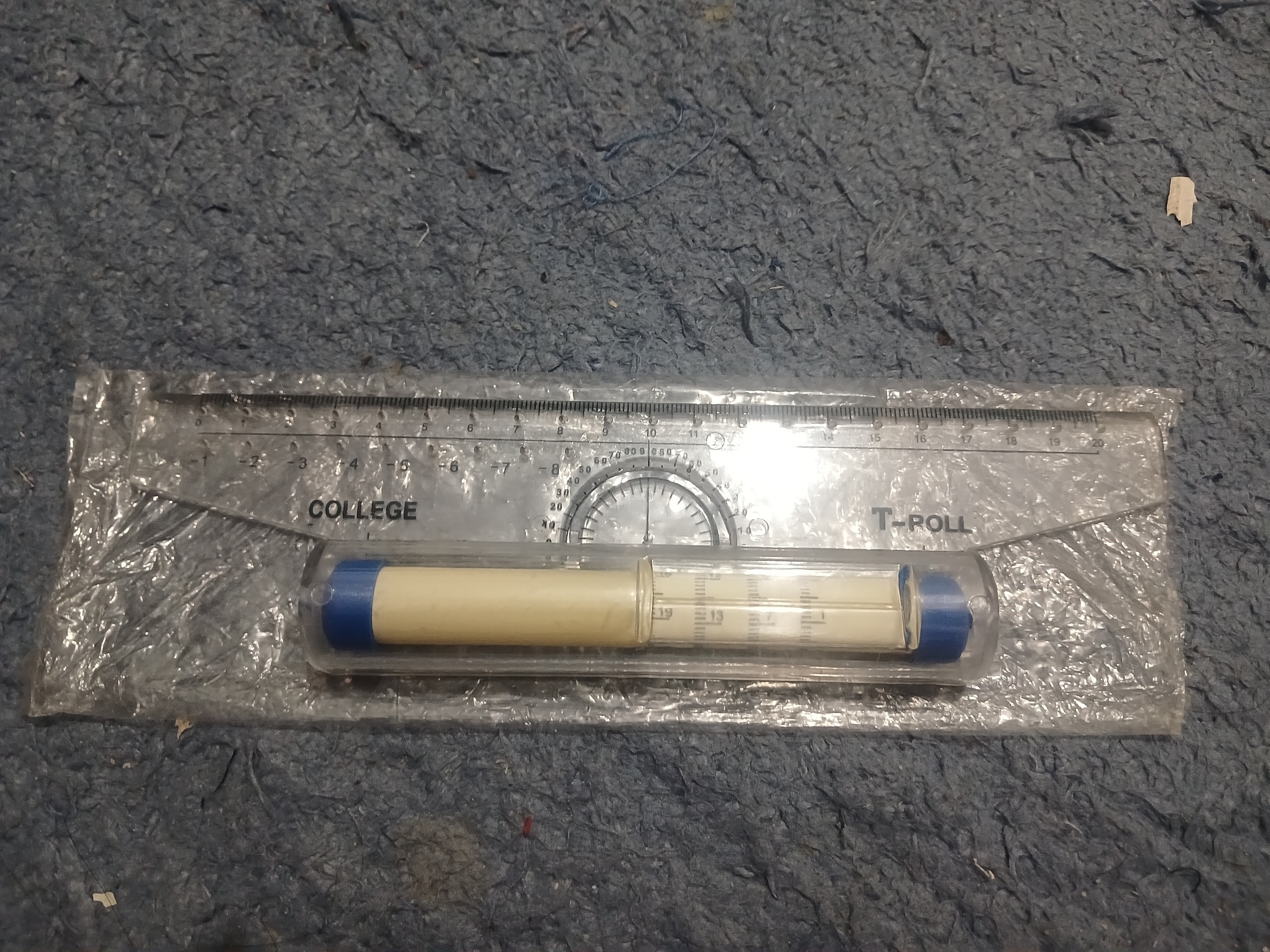 خط کش تی رول 20 سانتی