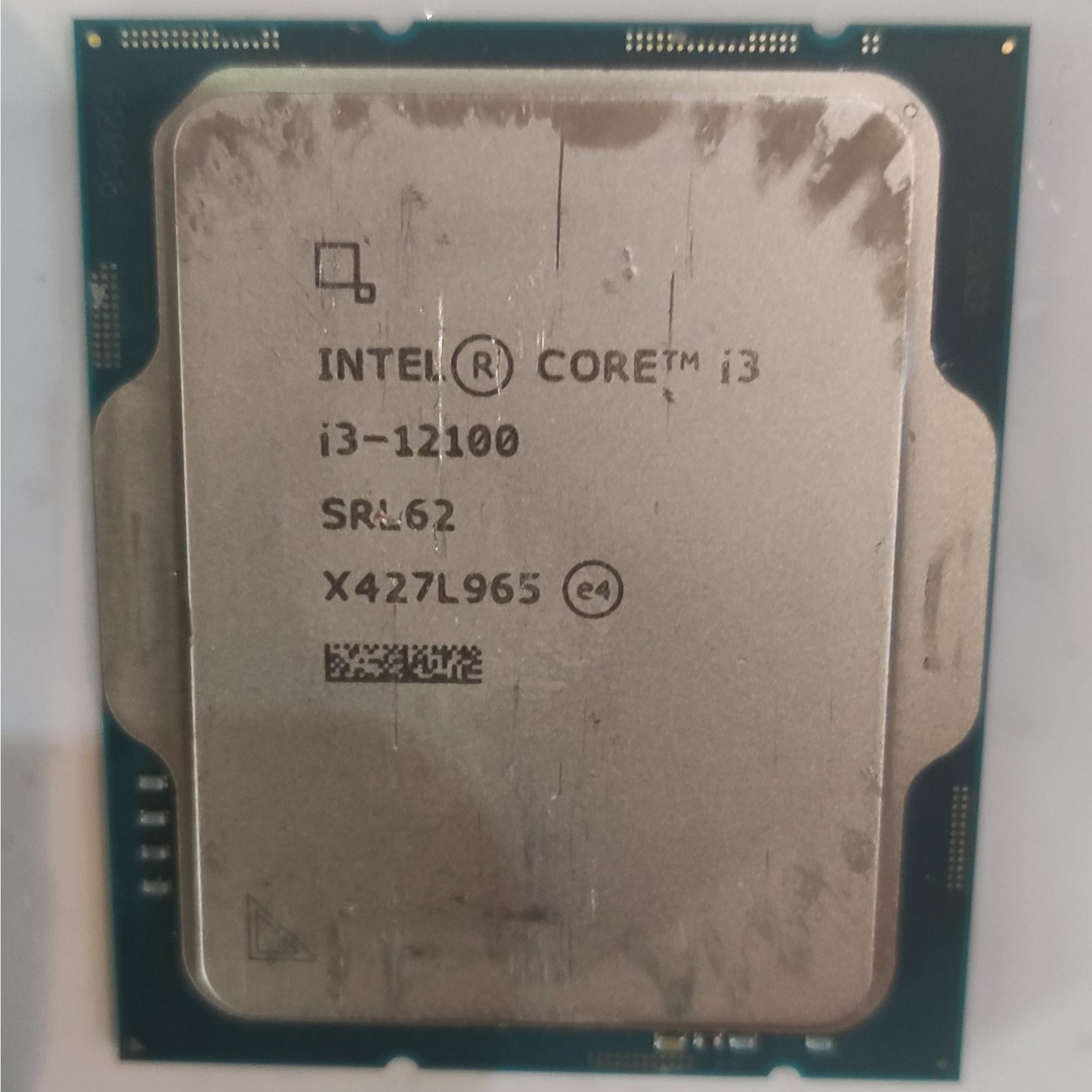 CPU i3 12100
