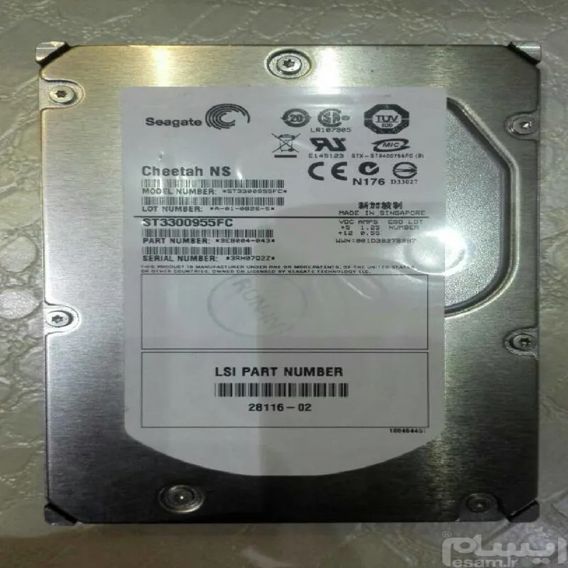 هارد سرور Seagate 300gb 3.5