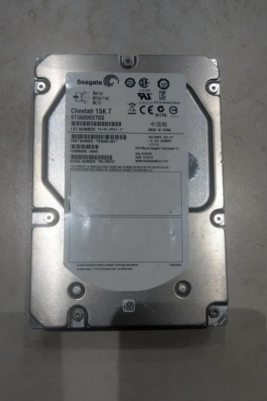 600gb sas 15k 6g 3.5