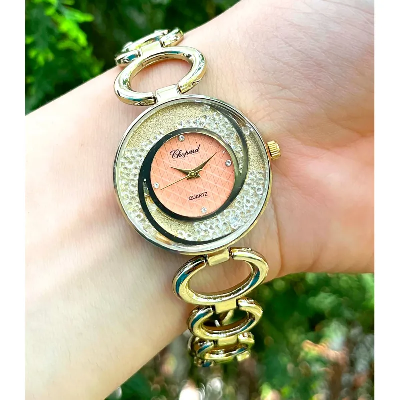 ساعت مچی دخترانه فلزی Chopard