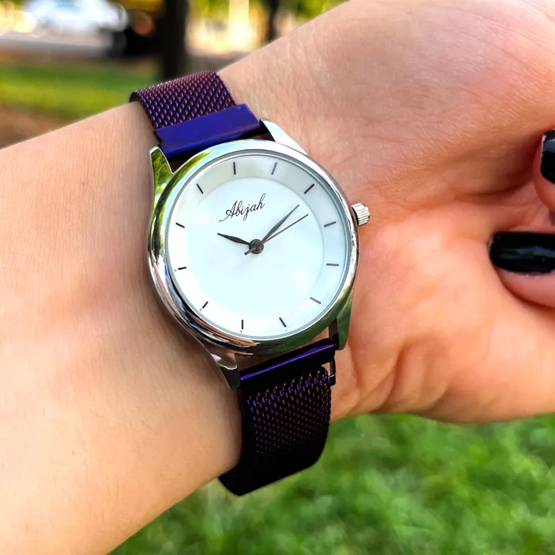 ساعت مچی دخترانه مگنتی Alijah