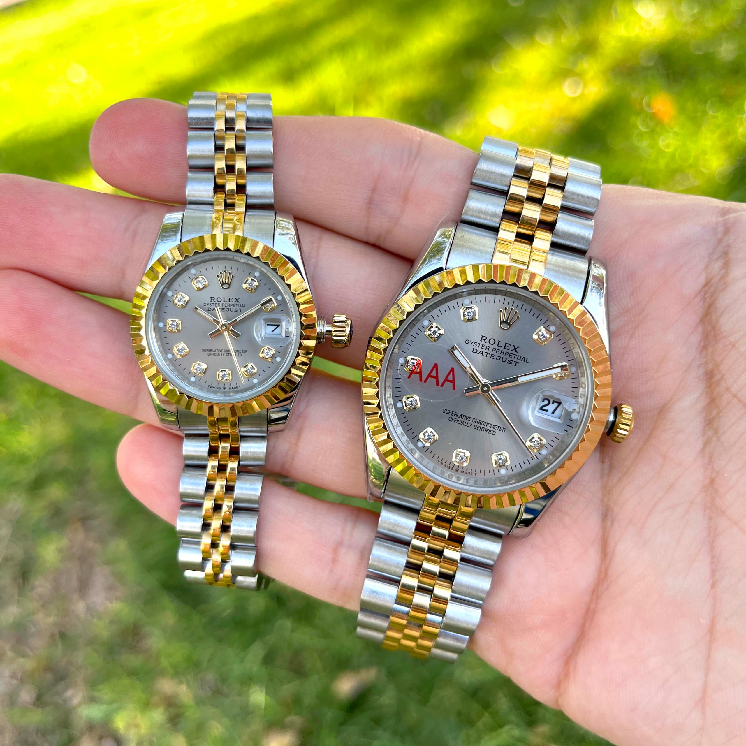 ست ساعت مچی رولکس دیت جاست Rolex درجه 1