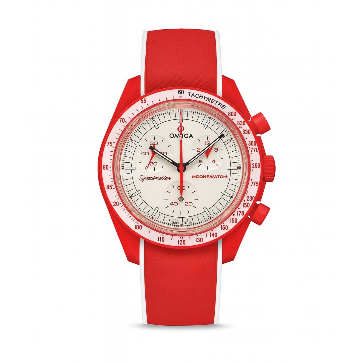 ساعت مچی اسپورت کورنوگراف Omega Moon Swatch