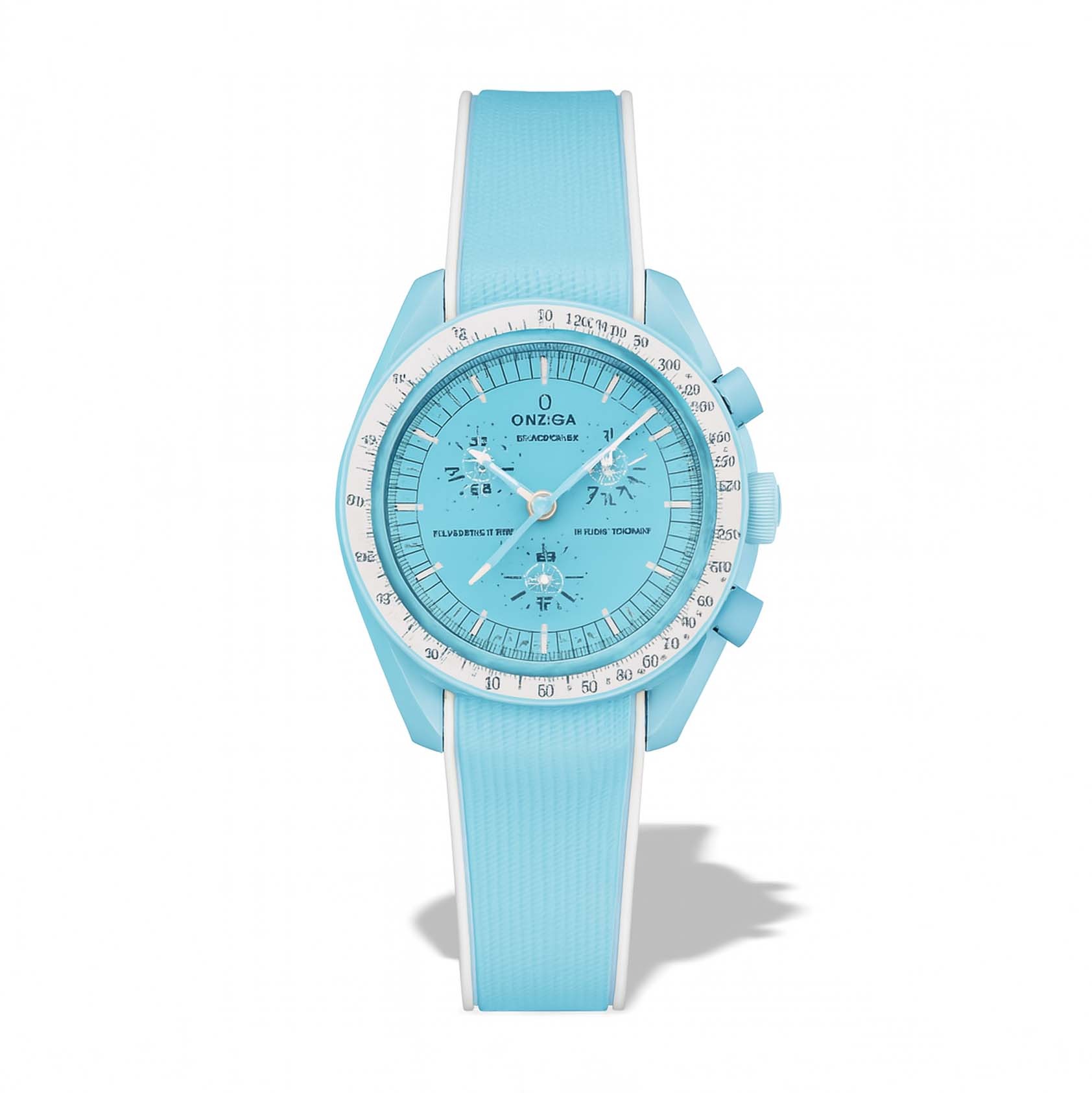 ساعت مچی اسپورت کورنوگراف Omega Moon Swatch