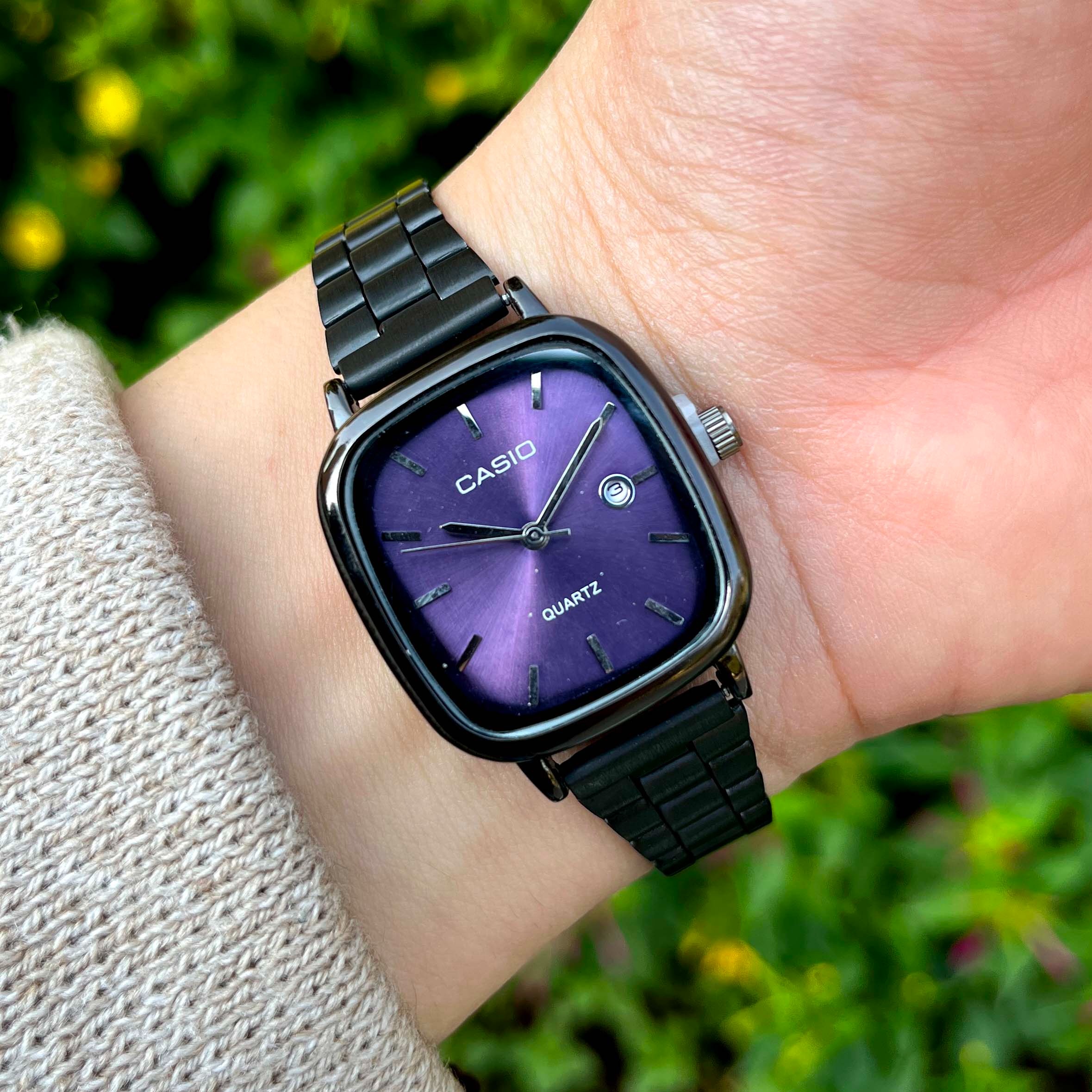 ساعت مچی دخترانه وینتیج کاسیو الدمانی Casio MTP