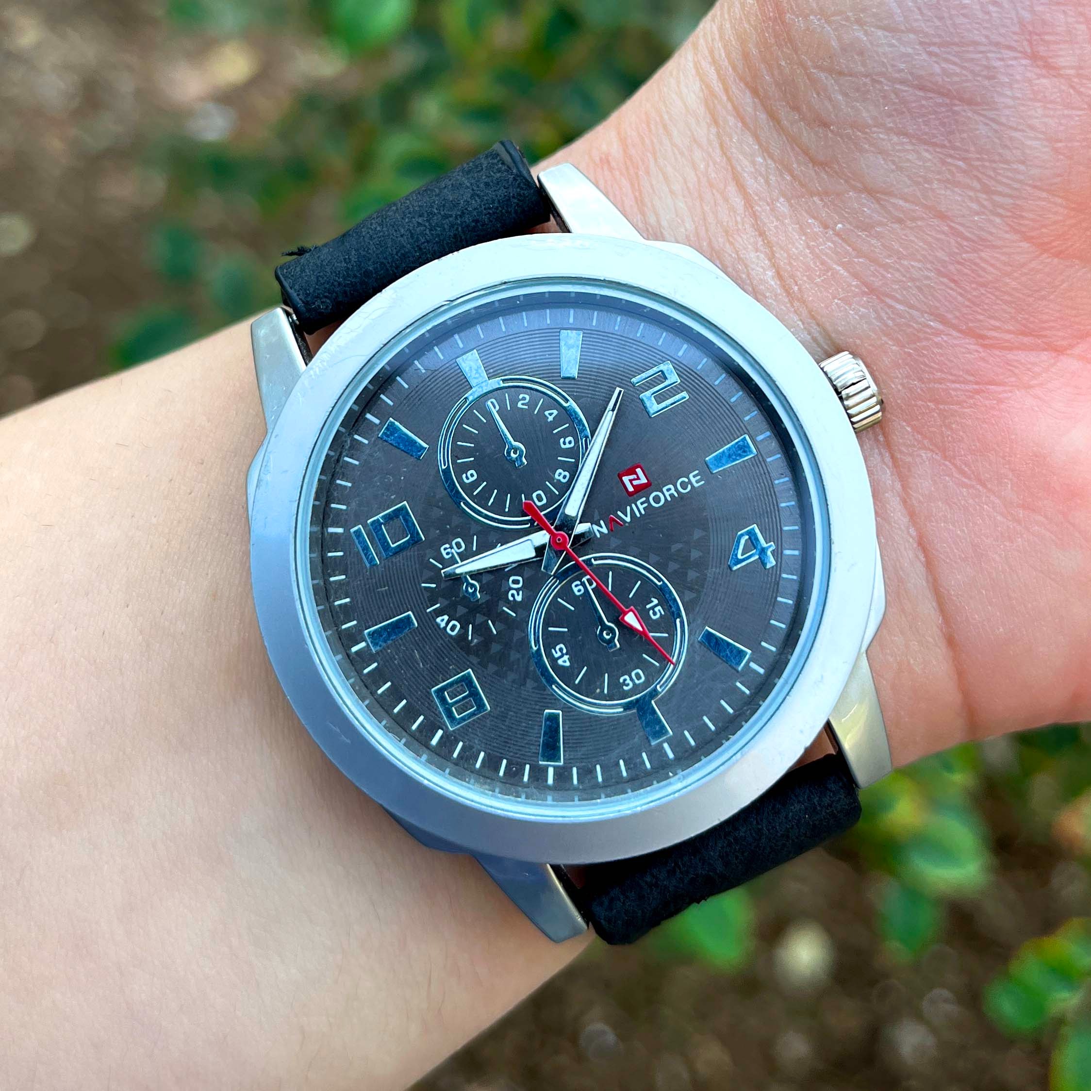ساعت مچی اسپورت Naviforce طرح کرنوگراف