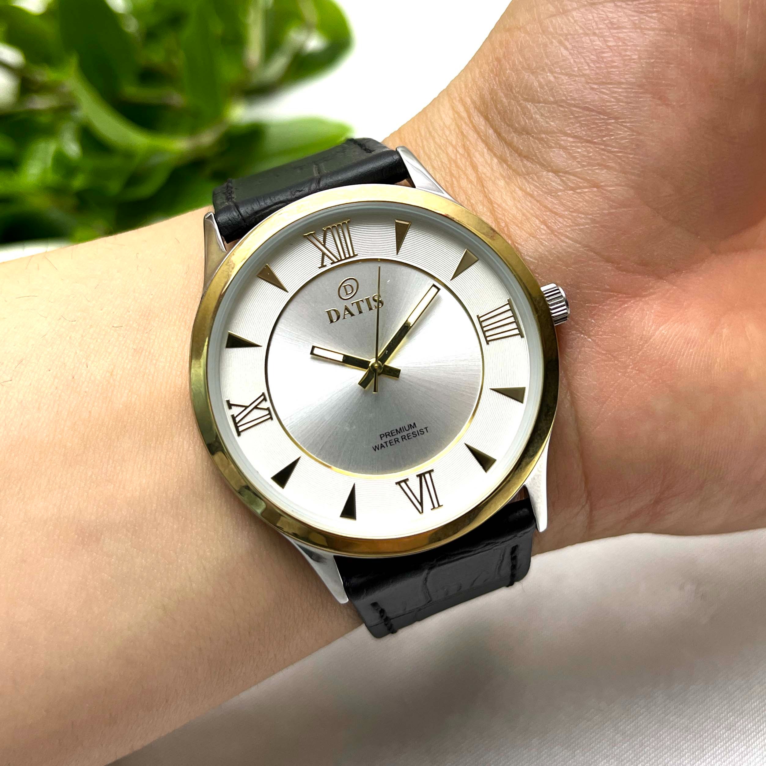 ساعت مچی مردانه تقویم دار بند سیلیکونی Datis