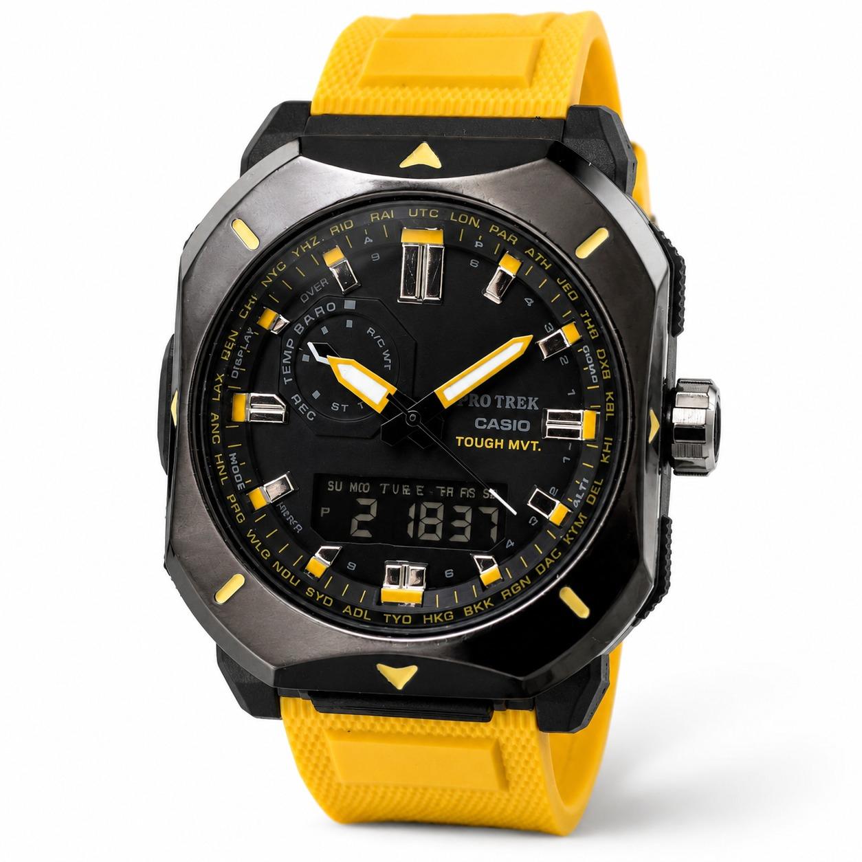 ساعت مچی اسپورت دوزمانه جیشاک کاسیو ProTrek