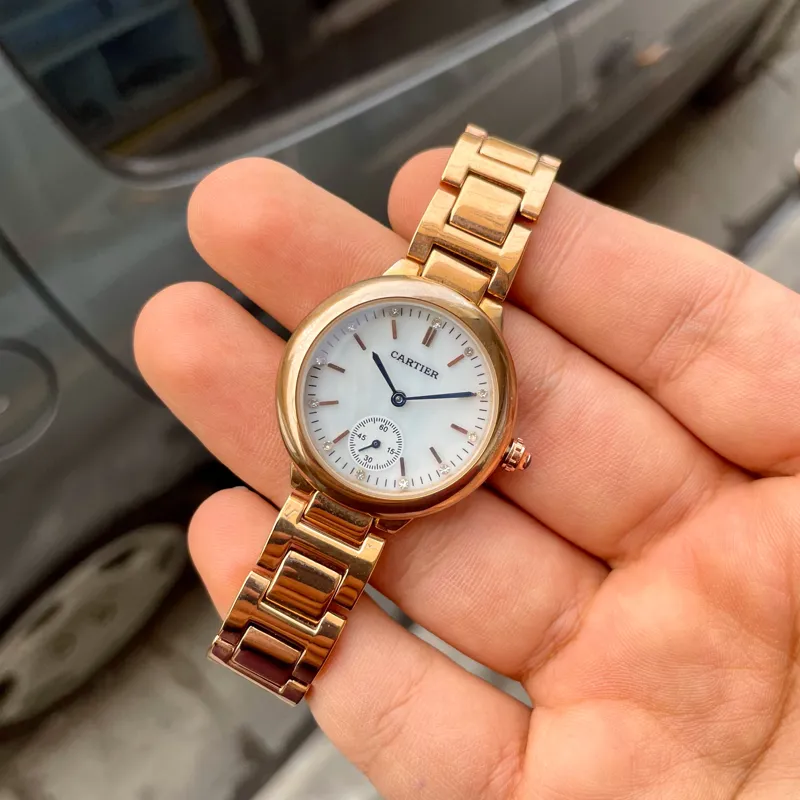 ساعت مچی زنانه تمام استیل کارتیه Cartier