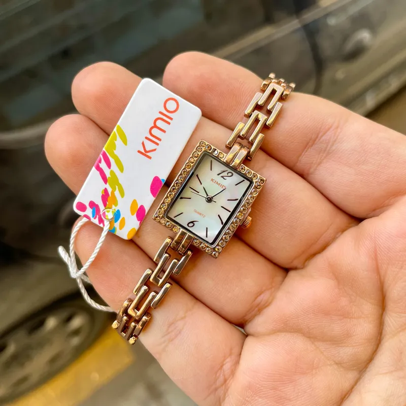 ساعت مچی دخترانه فلزی Kimio