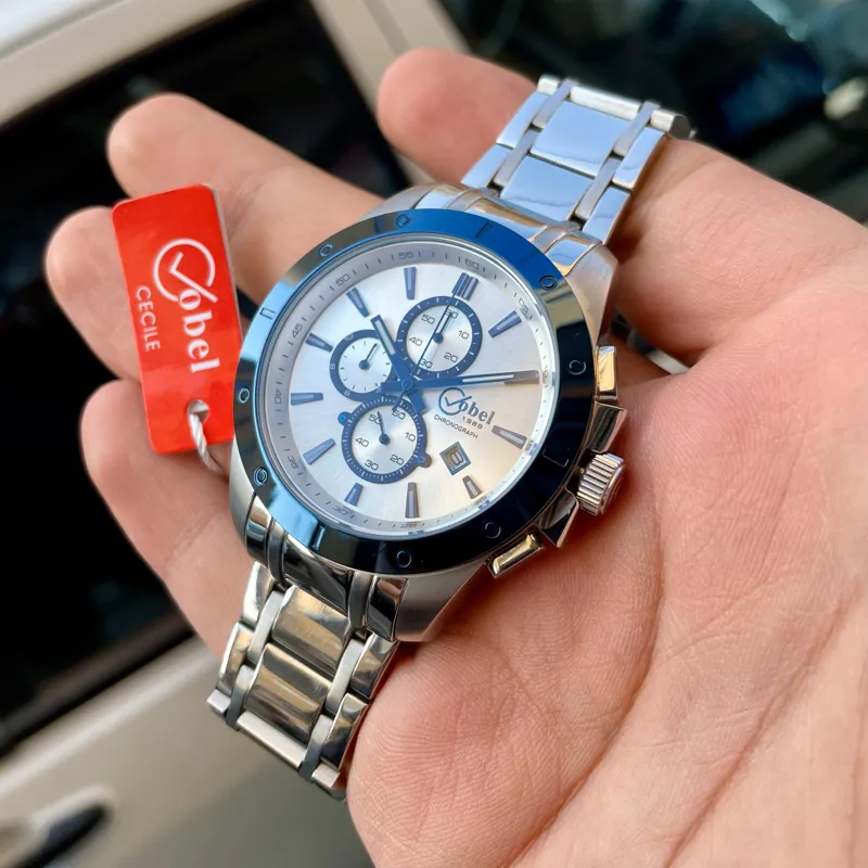 ساعت مچی کورنوگراف فلزی مردانه Cobel CB6039G