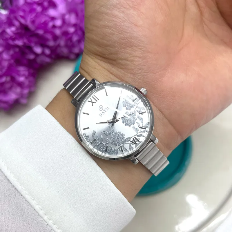 ساعت مچی زنانه تمام استیل داتیس Datis D8408L
